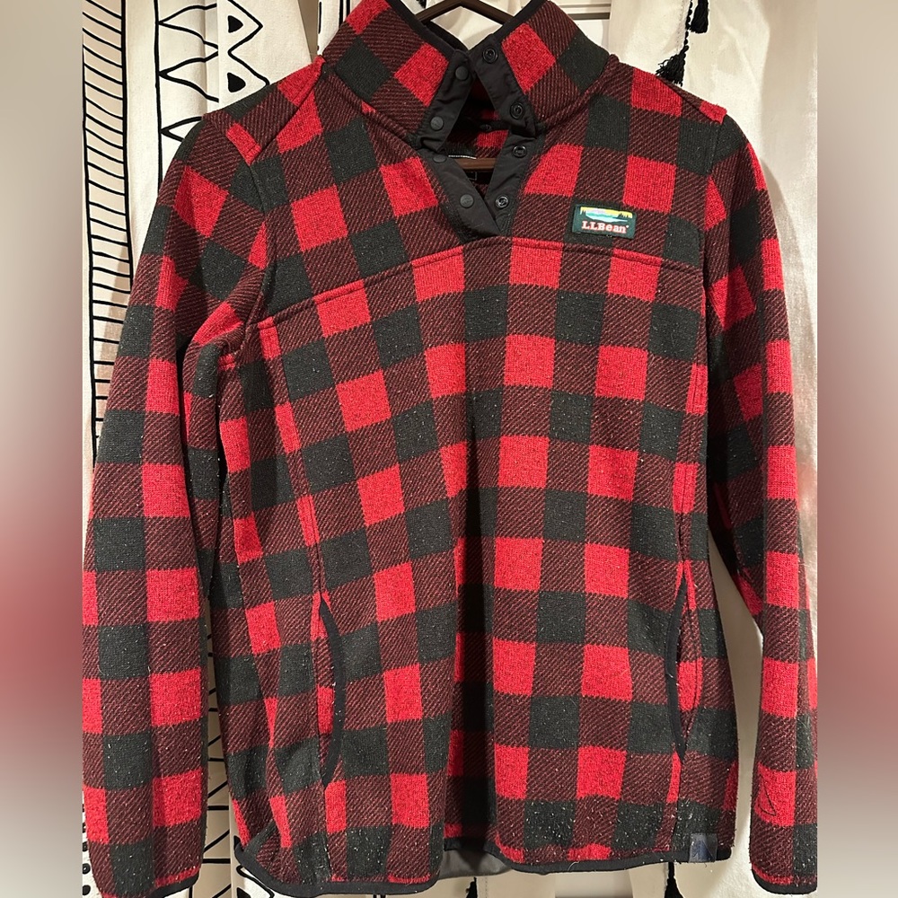 Women's Medium L. L. Bean Sweater Fleece Pullover
